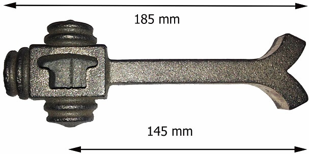  Lengüeta de sellado del lado derecho de 180 mm